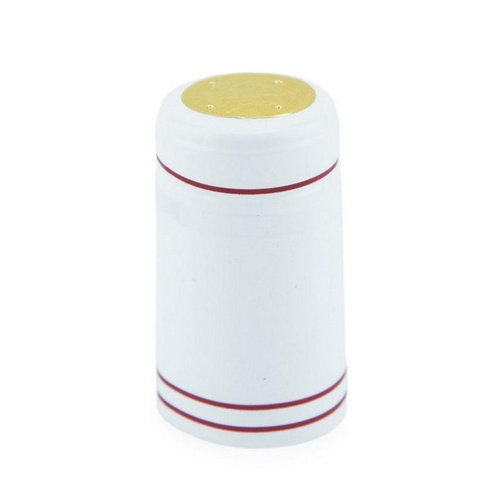 White Shrink Caps Pack of 100