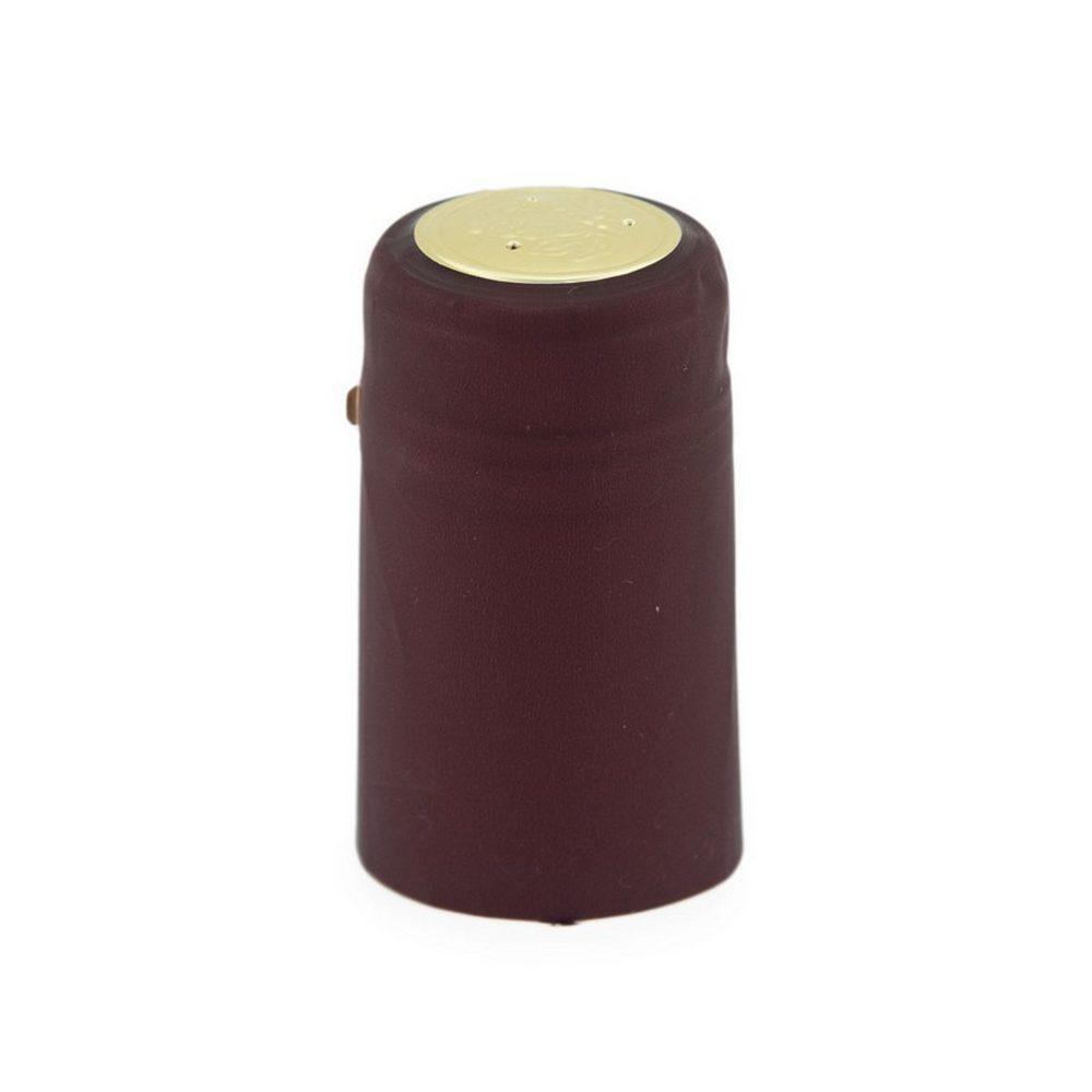 Burgundy Shrink Caps Pack of 100