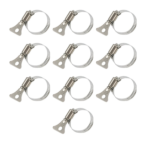 Versatile Butterfly Clamps 10 per Pack (8-12mm / 0.31-0.47 in)
