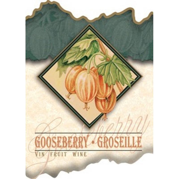 Goose Berry Wine Label 30 per Pack ( 4 in x 6 in / 10 cm x 15 cm)