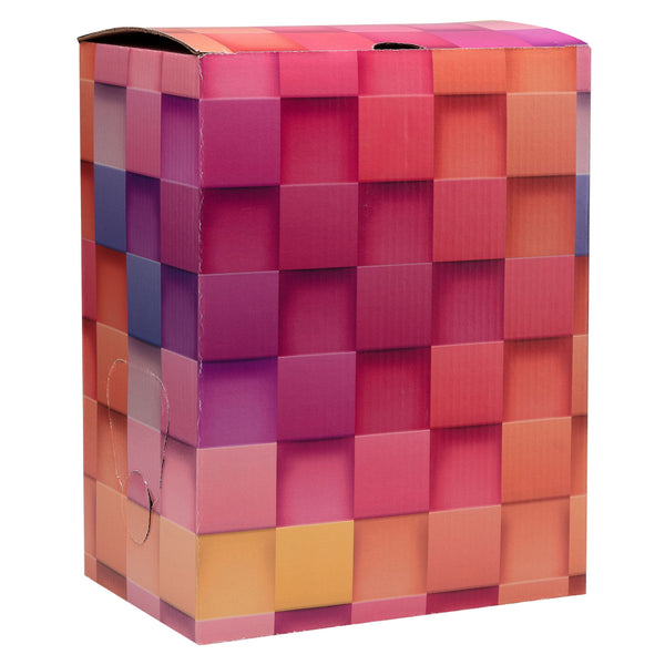 Wine Dispenser Box 3d Square Mosaic Vintage colourful (5 L / 1.32 gal)