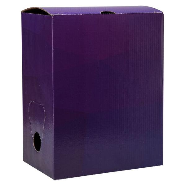 Wine Dispenser Box Crystal Polygonal Background (5 L / 1.32 gal)