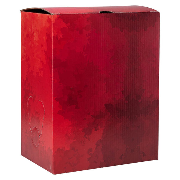 Wine Dispenser Box Gradient Red Watercolor (5 L / 1.32 gal)