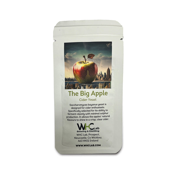 WHC Dried Yeast, Big Apple Cider Yeast (11 g / 0.336 oz)