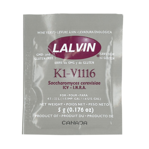 Wine Yeast Lalvin 1116 (5 g / 0.176 oz)