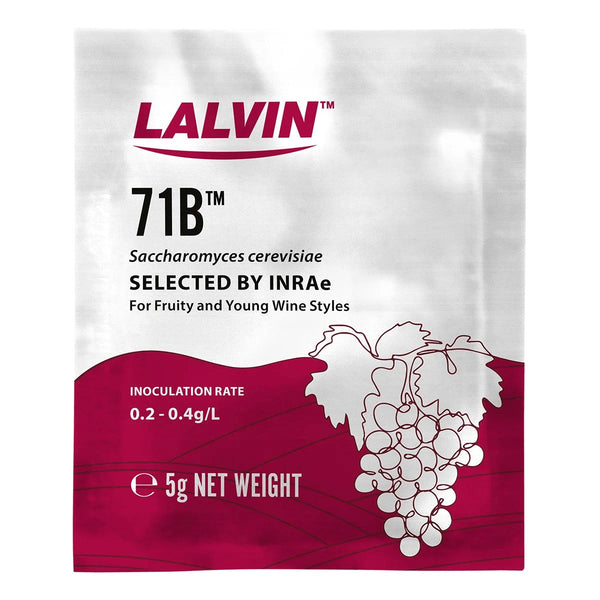 Lalvin Wine Yeast (5 g / 0.176 oz)