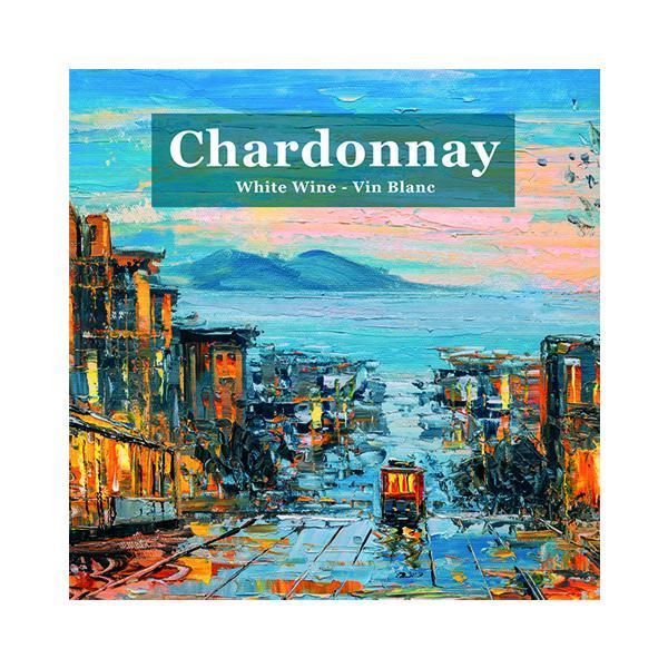 Chardonnay Wine Labels | 30 per Pack