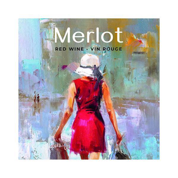 Merlot Wine Labels | 30 per Pack
