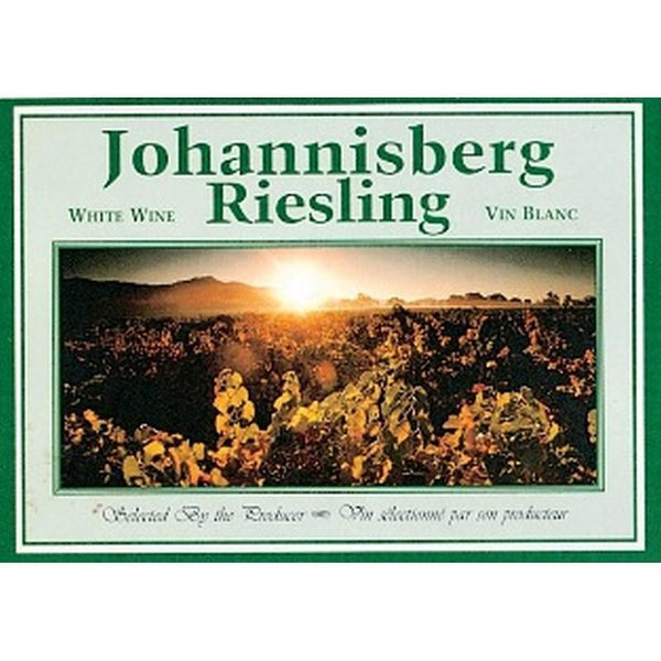 Johannisberg Riesling Vineyards Wine Label 30 per Pack ( 4 in x 6 in / 10 cm x 15 cm)
