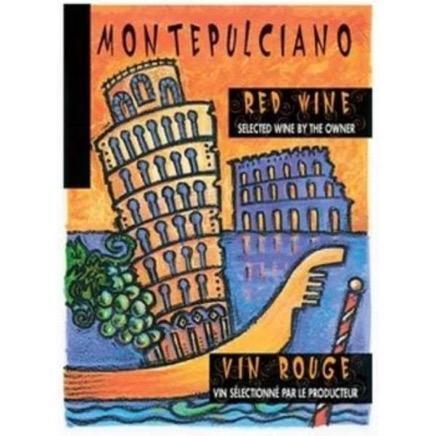 Montepulciano Pastel Wine Label 30 per Pack ( 4 in x 6 in / 10 cm x 15 cm)