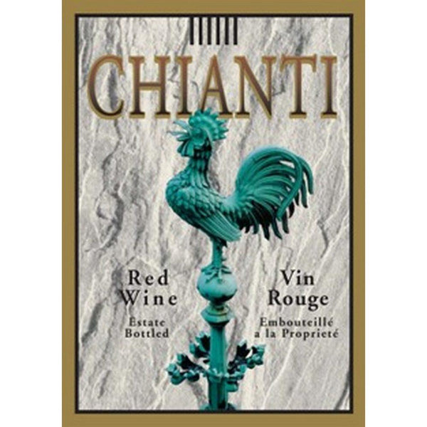 Chianti Weather Rooster Wine Label 30 per Pack ( 4 in x 6 in / 10 cm x 15 cm)