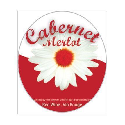Cabernet-Merlot Wine Label 30 per Pack ( 4 in x 6 in / 10 cm x 15 cm)