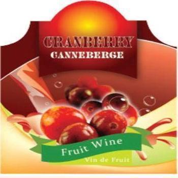 Cranberry Splash Wine Label 30 per Pack ( 4 in x 6 in / 10 cm x 15 cm)