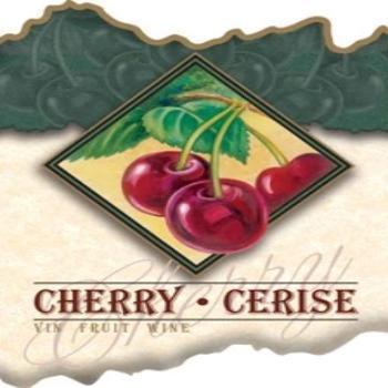 Cherry Wine Label 30 per Pack ( 4 in x 6 in / 10 cm x 15 cm)