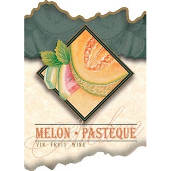 Melon Wine Label 30 per Pack ( 4 in x 6 in / 10 cm x 15 cm)