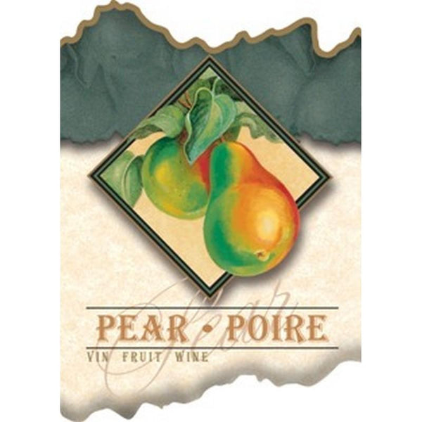Pear Wine Label 30 per Pack ( 4 in x 6 in / 10 cm x 15 cm)