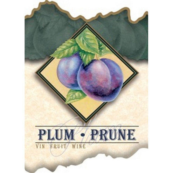 Plum Wine Label 30 per Pack ( 4 in x 6 in / 10 cm x 15 cm)