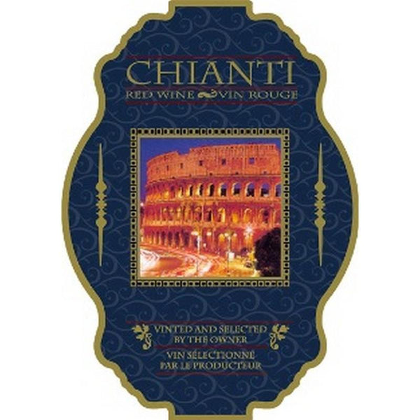 Chianti Colosseum Wine Label 30 per Pack ( 4 in x 6 in / 10 cm x 15 cm)