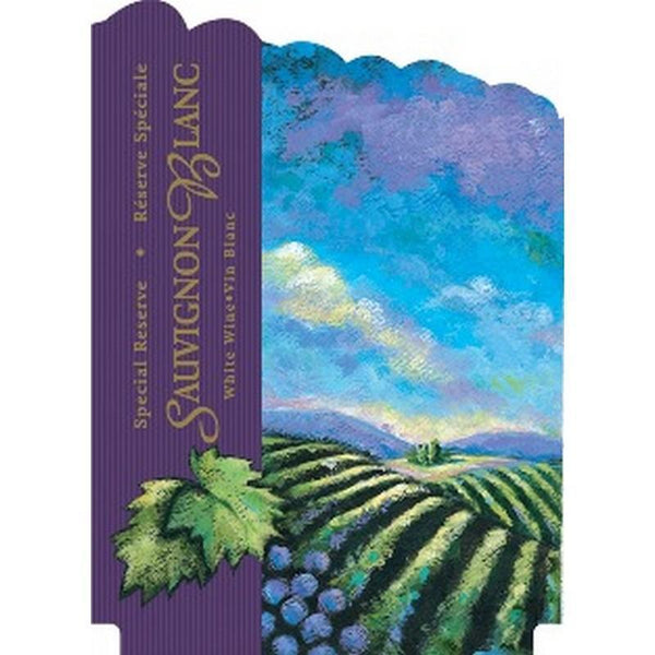 Sauvignon Blanc Vineyard Wine Label 30 per Pack ( 4 in x 6 in / 10 cm x 15 cm)