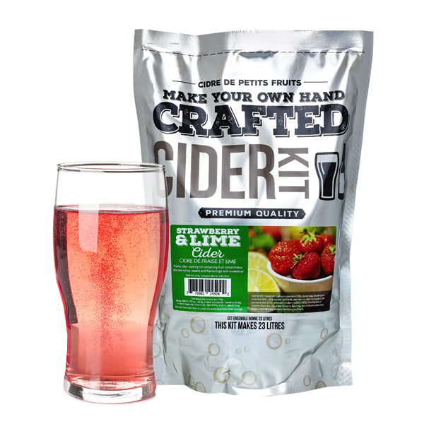 Strawberry Lime Cider Making Kit (2.6 kg | 5.73 Lb)